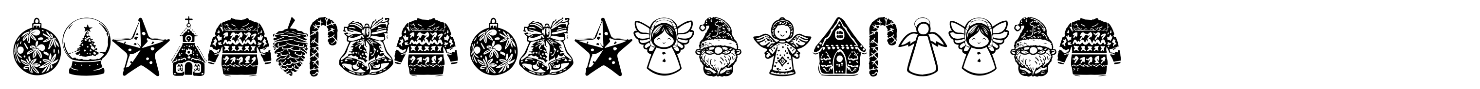 Christmas Carol Symbols